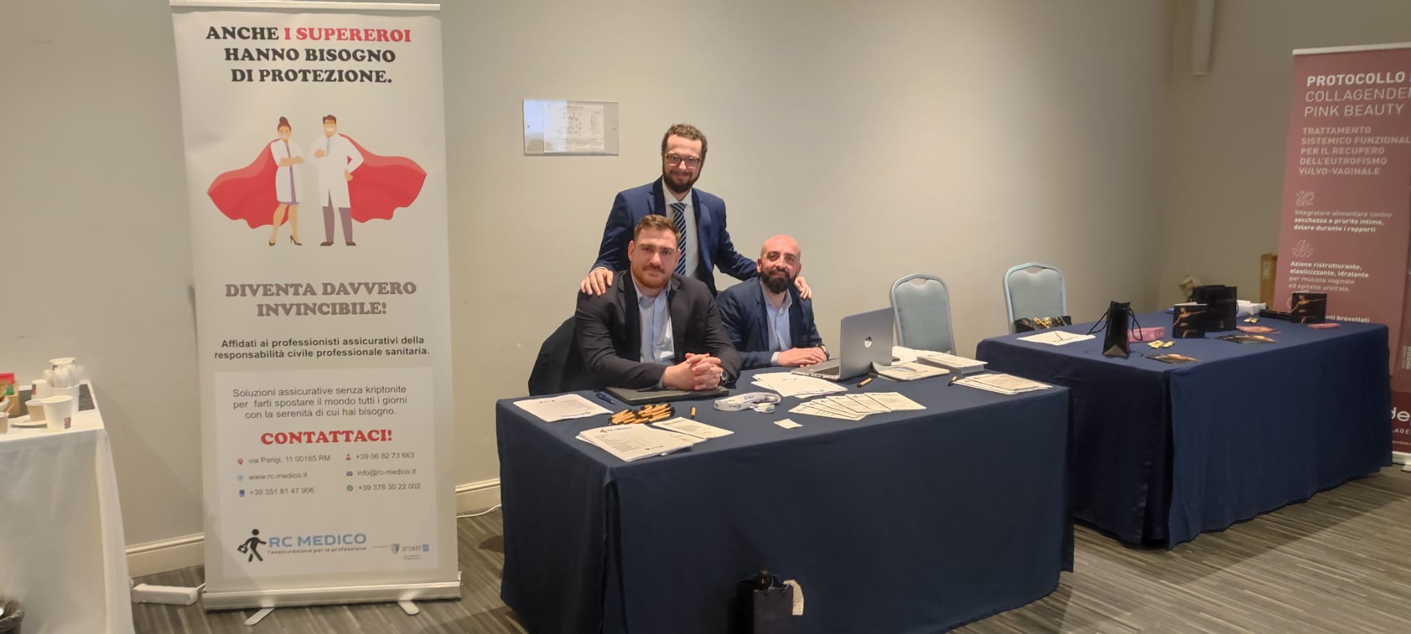 la squadra Broker In per RC Medico presente al corso SICPCV
